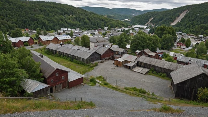 Buskerud, industriell revolusjon, historie, vannkraft, jernbaneutvikling, arbeiderbevegelse, kulturelle endringer