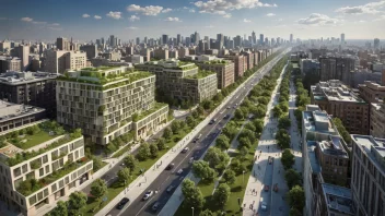 bærekraftig byplanlegging, casestudier, grønn infrastruktur, urban bærekraft, byutvikling