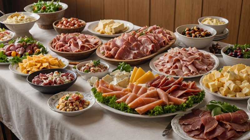 koldtbord, norsk koldtbord, tradisjonell norsk mat, festmåltider, norsk matkultur