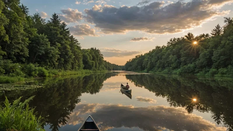 Glomma, kano, naturopplevelser, kulturfestivaler, tradisjonell mat