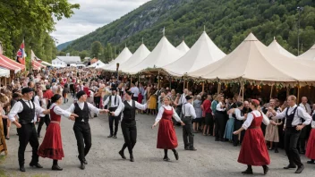Gammeldans Festival, Modum, norsk kultur, tradisjonell dans, kulturell festival