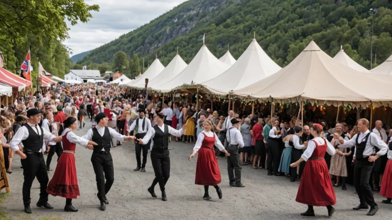 Gammeldans Festival, Modum, norsk kultur, tradisjonell dans, kulturell festival