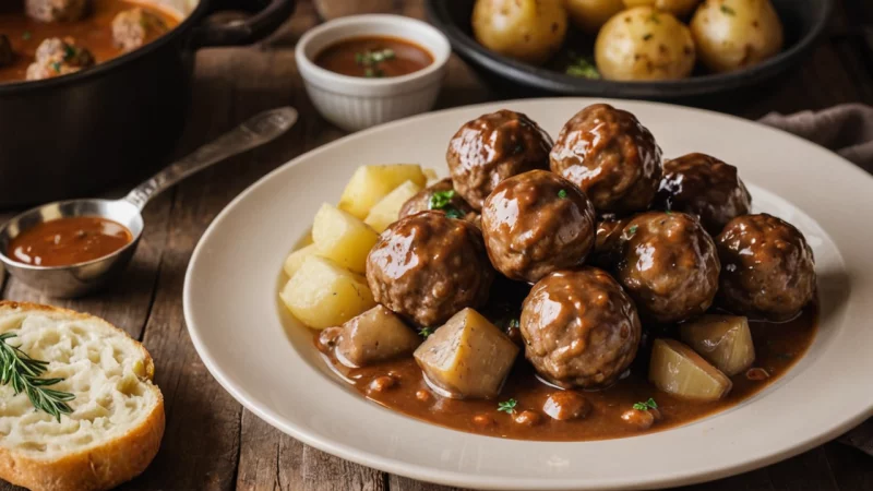 norske kjÃ¸ttkaker, kjÃ¸ttkakenes historie, tradisjonelle oppskrifter, kulturell betydning, moderne variasjoner