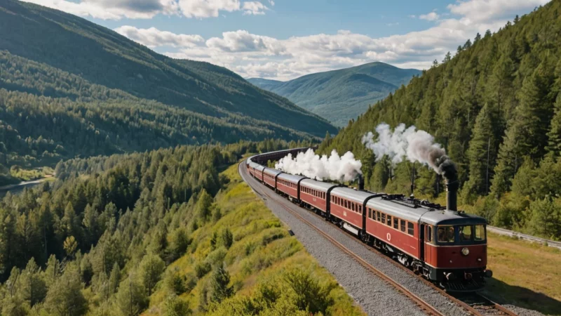 Buskerud, jernbaneutvikling, historie, transport, kultur