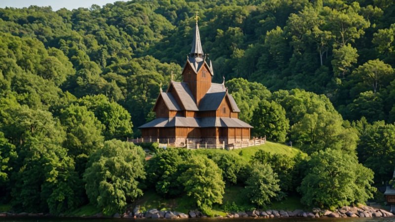 stavkirker, Akershus, Norge, reiseguide, kulturarv