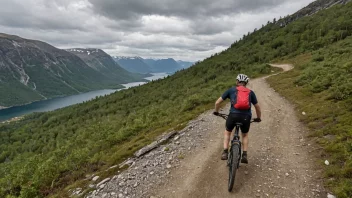sykkelturer, fjellene, Norge, friluftsliv, sykling, eventyr