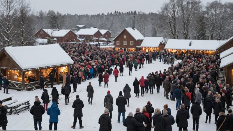 Bærum vinterfestival, kulturelle arrangementer, lokal mat, musikk, kunst, fellesskapsfeiring