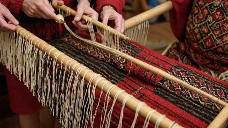 billedvev, norsk veving, tekstilkunst, kulturarv, tradisjonelt håndverk