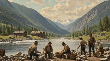 Buskerud, gullrush, 1800-tallet, lokalhistorie, kulturell påvirkning, økonomisk endring, historiske landemerker