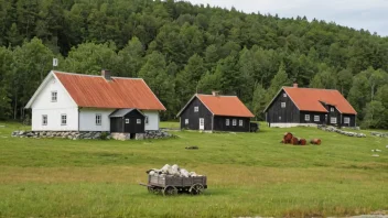Gamle bygdehus, Østfolds historie, kulturarv, tradisjonell arkitektur, Norge