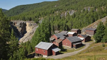 Buskerud, gruvehistorie, industri, Kongsberg, kulturarv, historiske steder