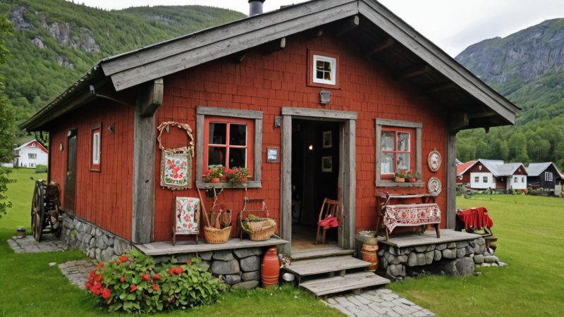 norsk kunst, håndverk, tradisjonelle hjem, tekstilkultur, trearbeid, kulturarv