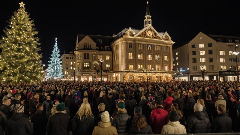 Drammen, julekonsert, tradisjonell musikk, moderne musikk, samfunnsmessig innvirkning, kulturell arv