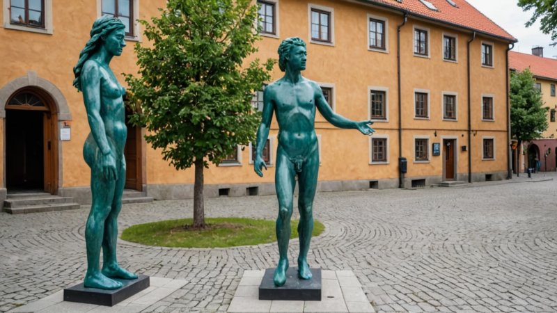 Akershus, offentlig skulpturer, kunsthistorie, kulturelle festivaler, samfunnsmessige effekter, tradisjonell mat