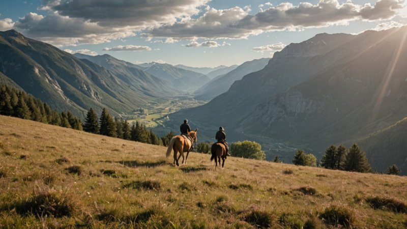 ridetur, hest, fjell, Norge, friluftsliv, naturopplevelser