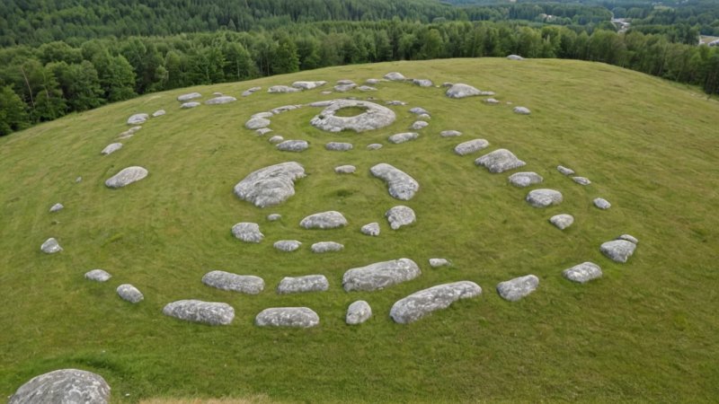 Jernalderens monumenter, Viken, gravhauger, steinsettinger, helleristninger
