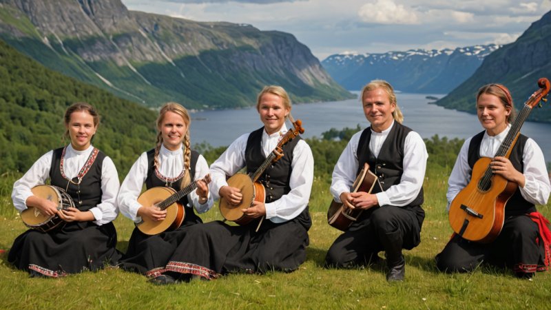 norsk musikkultur, tradisjoner, folkemusikk, kulturelle festivaler, tradisjonell mat