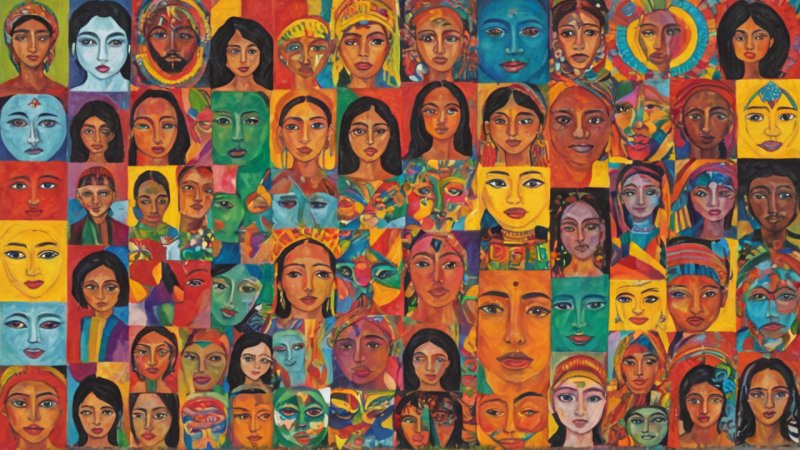 kunst, identitet, kulturell utforskning, moderne kunst, tradisjonell kunst, festivaler, selvportrett, dokumentarisk kunst