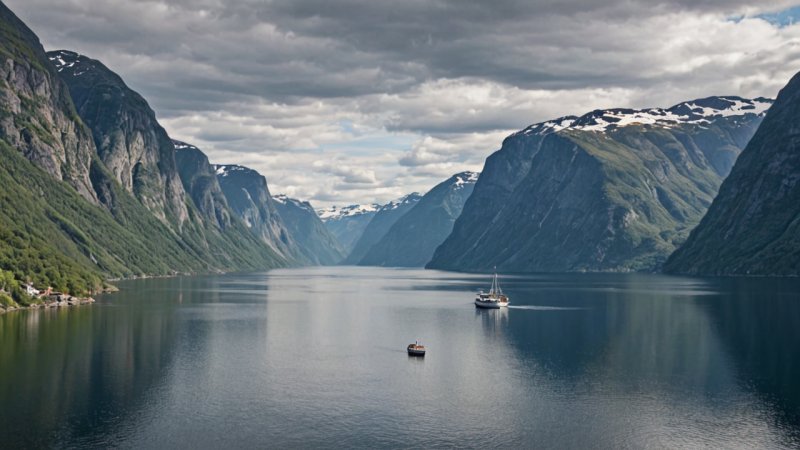 Sognefjorden, fjordsightseeing, Norge, natur, friluftsliv, Nærøyfjorden, Flåm, Jostedalsbreen, Balestrand