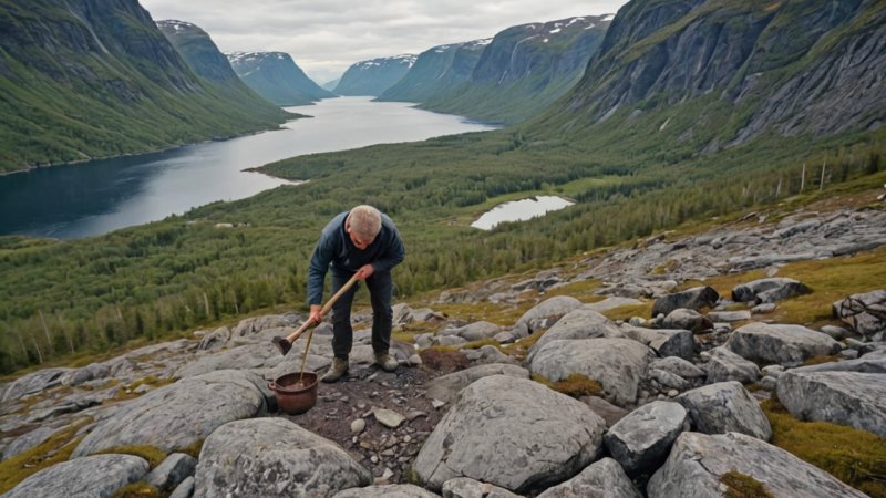 fossiljakt, Norge, paleontologi, geologi, friluftsliv