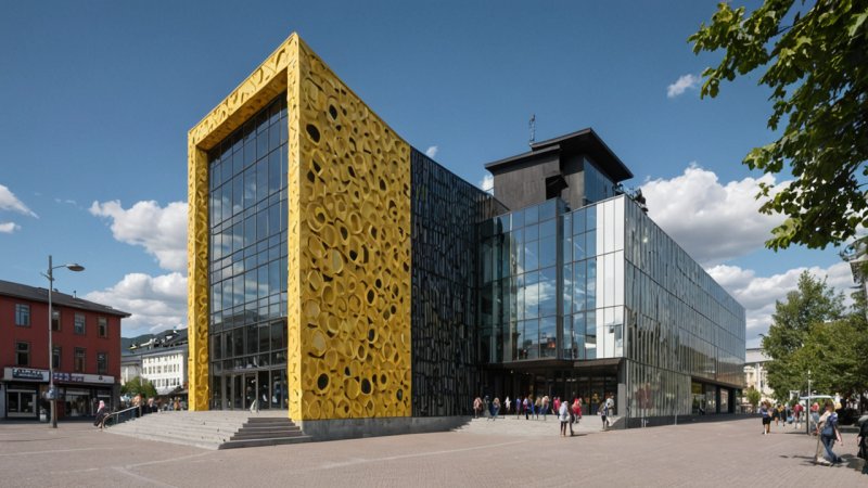 Drammen, kunst, arkitektur, kulturarv, teater, skulpturpark, festivaler