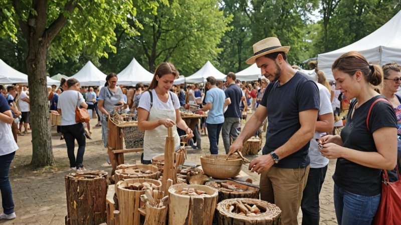 Modum, håndverksfestival, lokale håndverkere, tradisjonelt håndverk, norsk kultur, workshops, barnevennlige aktiviteter