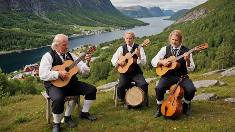 norske folkesanger, kulturarv, tradisjonell musikk, fellesskap, historie