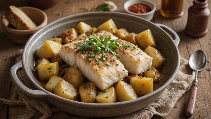 Bacalao, norsk mat, spansk mat, tradisjonell mat, fusjonsmat, kulturell mat, tørket torsk