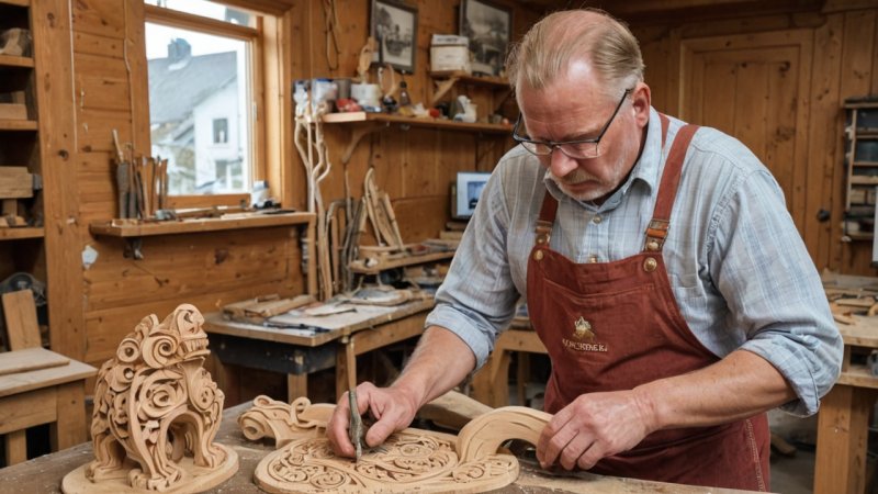 norsk håndverk, kulturarv, tradisjonelle teknikker, moderne uttrykk, festivaler, bærekraftig håndverk
