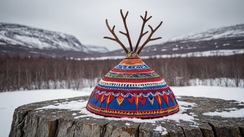 samisk kultur, håndverk, tradisjonell samisk lue, duodji, reinskinn, håndverksguide, nordiske tradisjoner