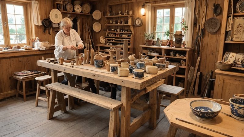Østfold, tradisjonelt håndverk, trearbeid, keramikk, tekstilkunst, kulturarv, historie, festivaler, samfunn