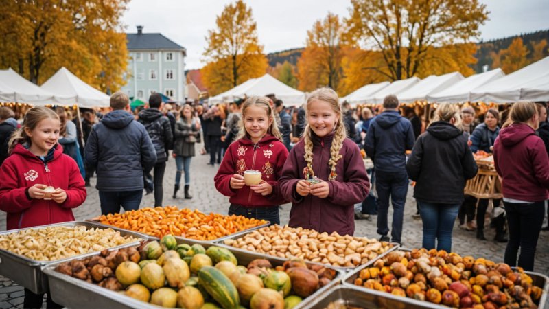 Barnas Høstfestival, Akershus, kulturell festival, høstfeiring, tradisjonell mat, barneaktiviteter, samfunnsengasjement