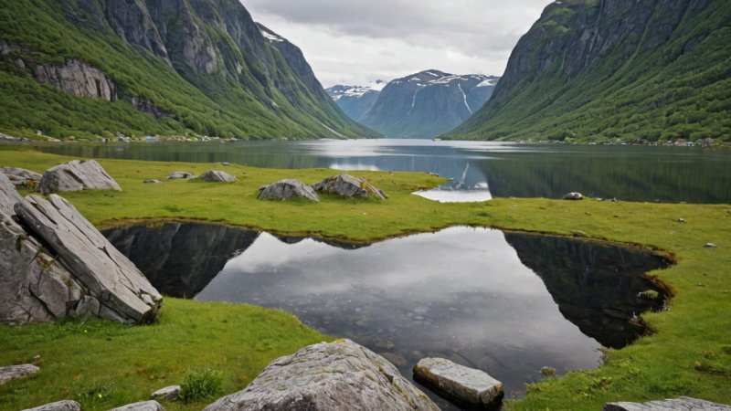 norsk språk, klimaendringer, språkutvikling, kulturelle referanser, nye ord