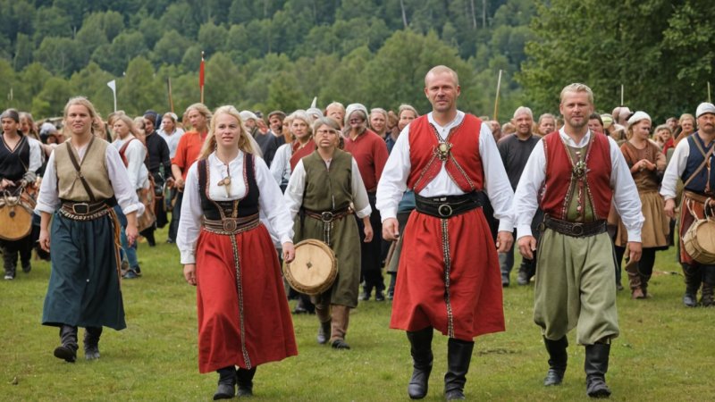 Vikingfestivaler, tradisjoner, Norge, kulturarv, lokalhistorie