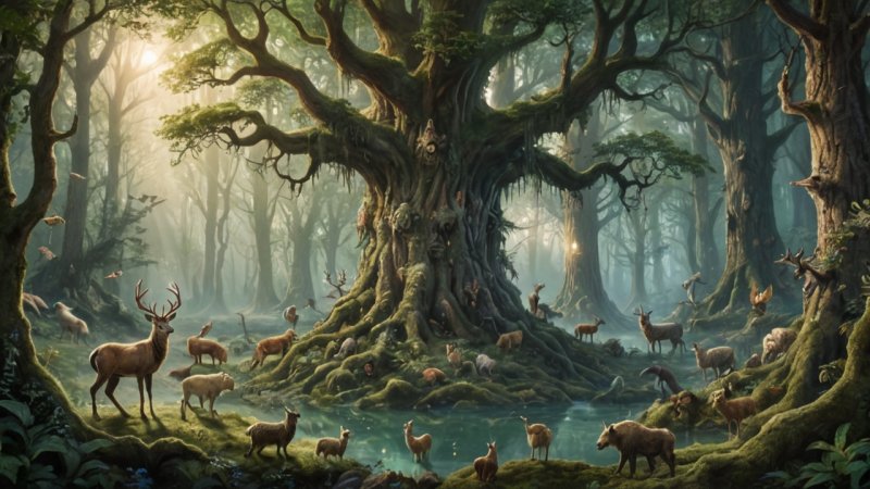 folklore, natur, myter, legender, fortellinger